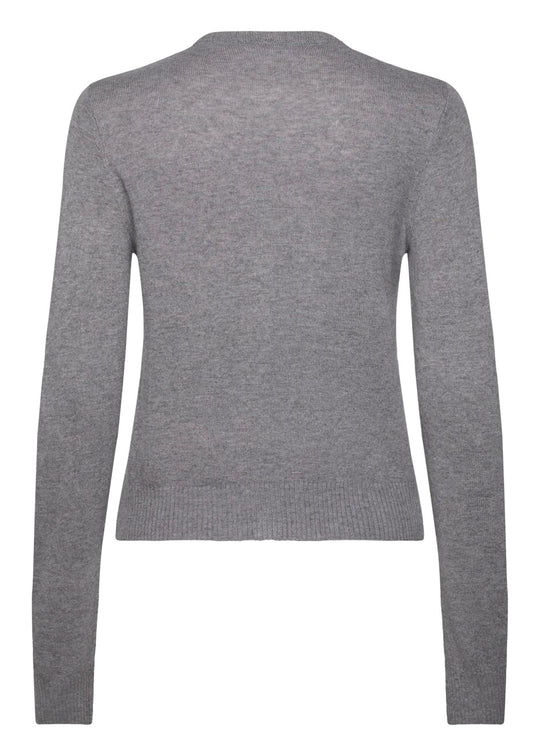 2NDDAY 2ND Vinny TT - Soft Wool Blend grå