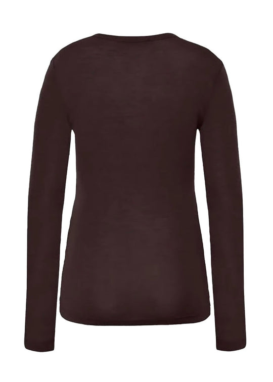 Minimum Natashas merino crewneck Fudge