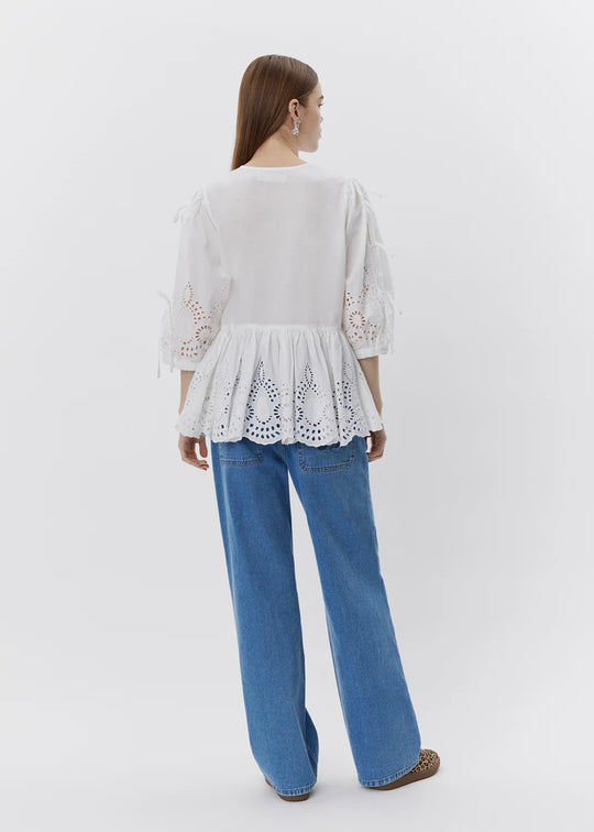 Sofie Schnoor S251292 Hattiesw blouse snow white