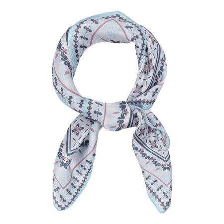 Plissé Copenhagen Claire scarf Light Blue