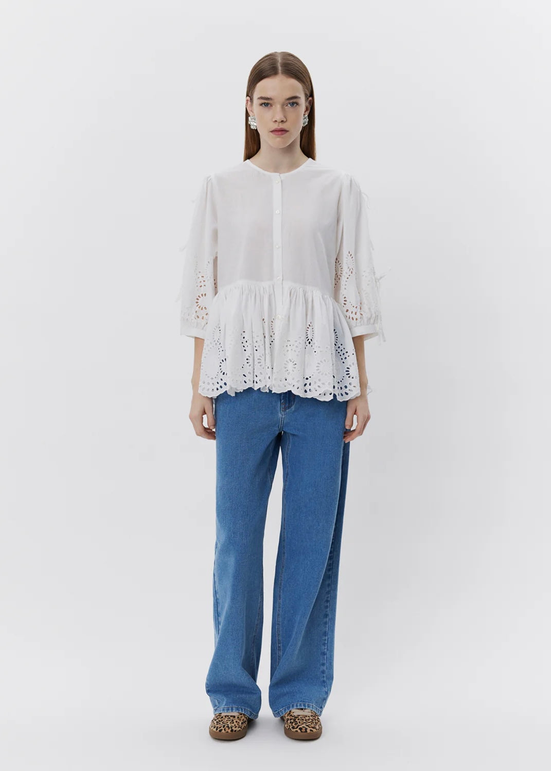 Sofie Schnoor S251292 Hattiesw blouse snow white
