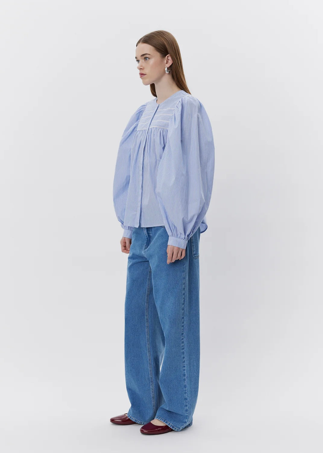 Sofie Schnoor S251130 Delilahsw shirt Blue striped