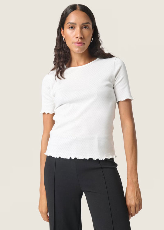 Soaked SLVenola Tee SS Whisper White