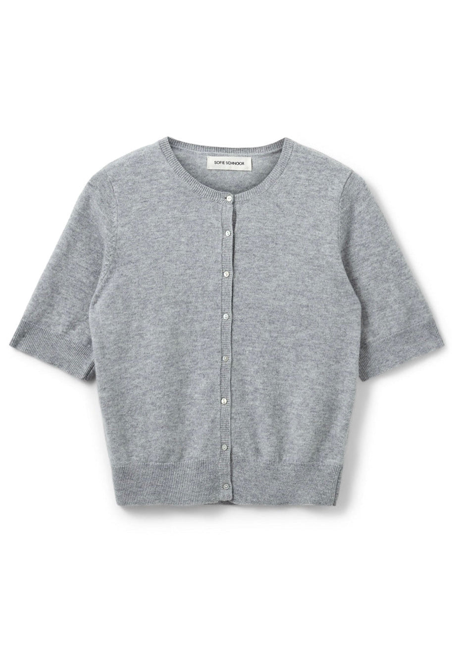 Sofie Schnoor Sunasw Cardigan SNOS420 Grey Melange