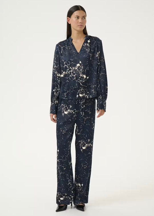 Karen By Simonsen Ronja Blouse Total Eclipse