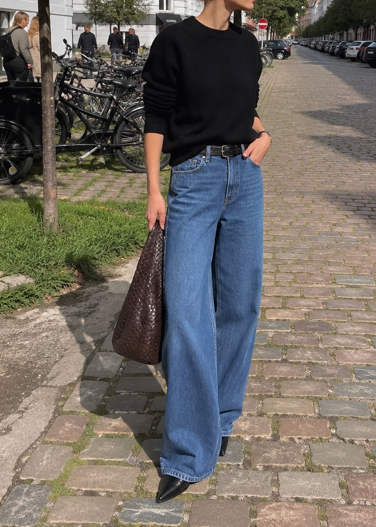 Noella N-Katy MW Jeans Blue Wash