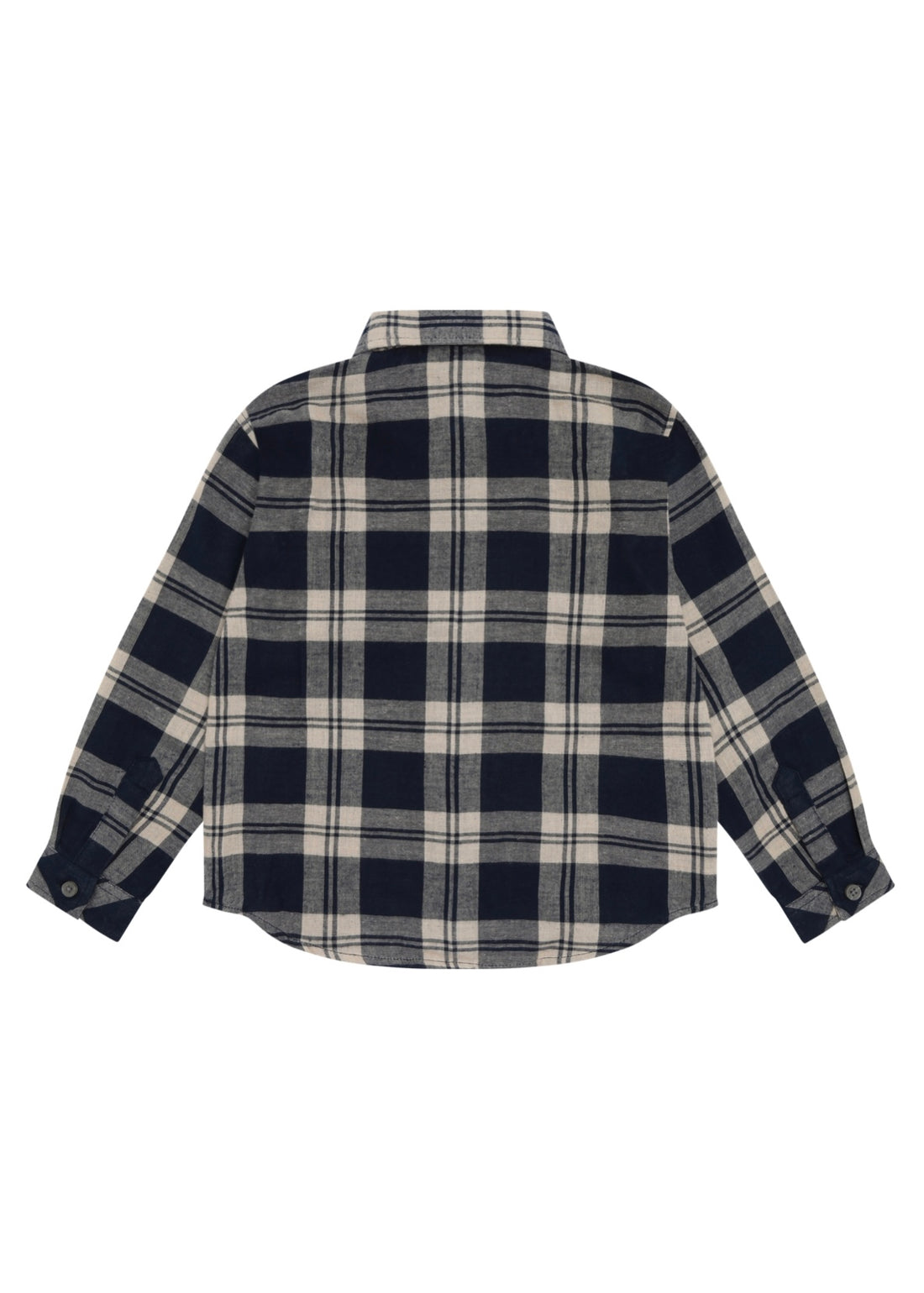 Minymo Shirt LS Check Dark Navy