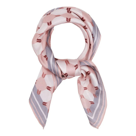 Plissé Copenhagen Steele scarf Rose