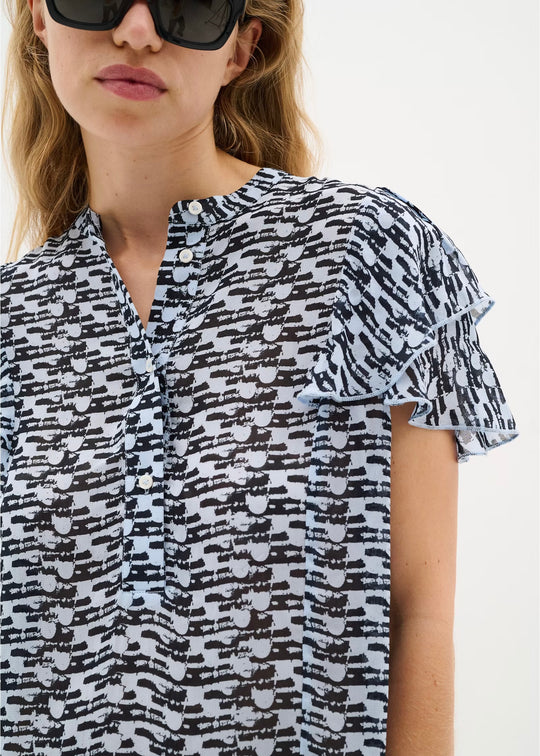 InWear CessieIW Blouse Blue Diffused Wall