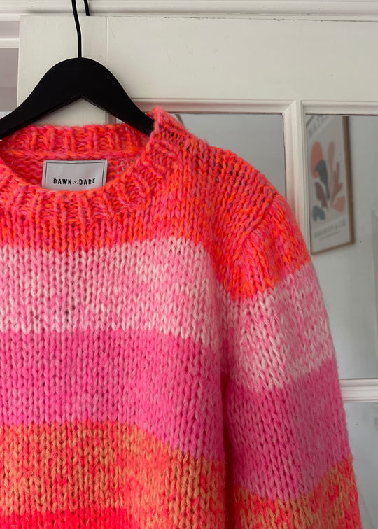 DawnXDare Gigi Rainbow Pullover Chili