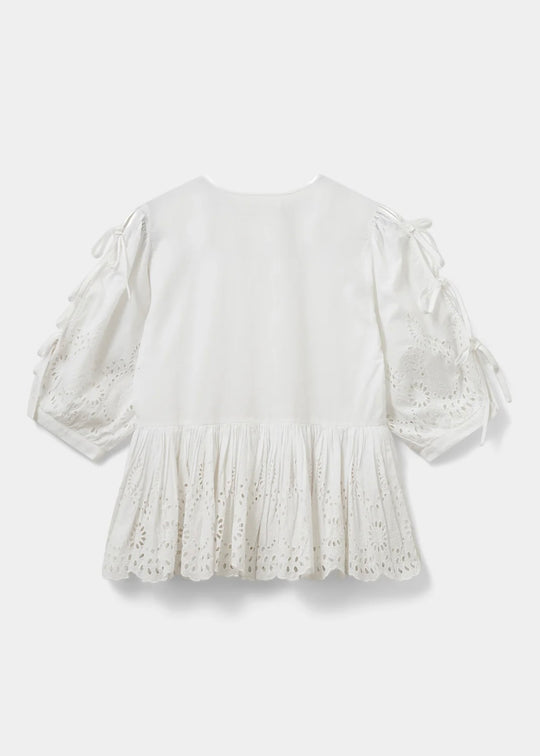 Sofie Schnoor S251292 Hattiesw blouse snow white