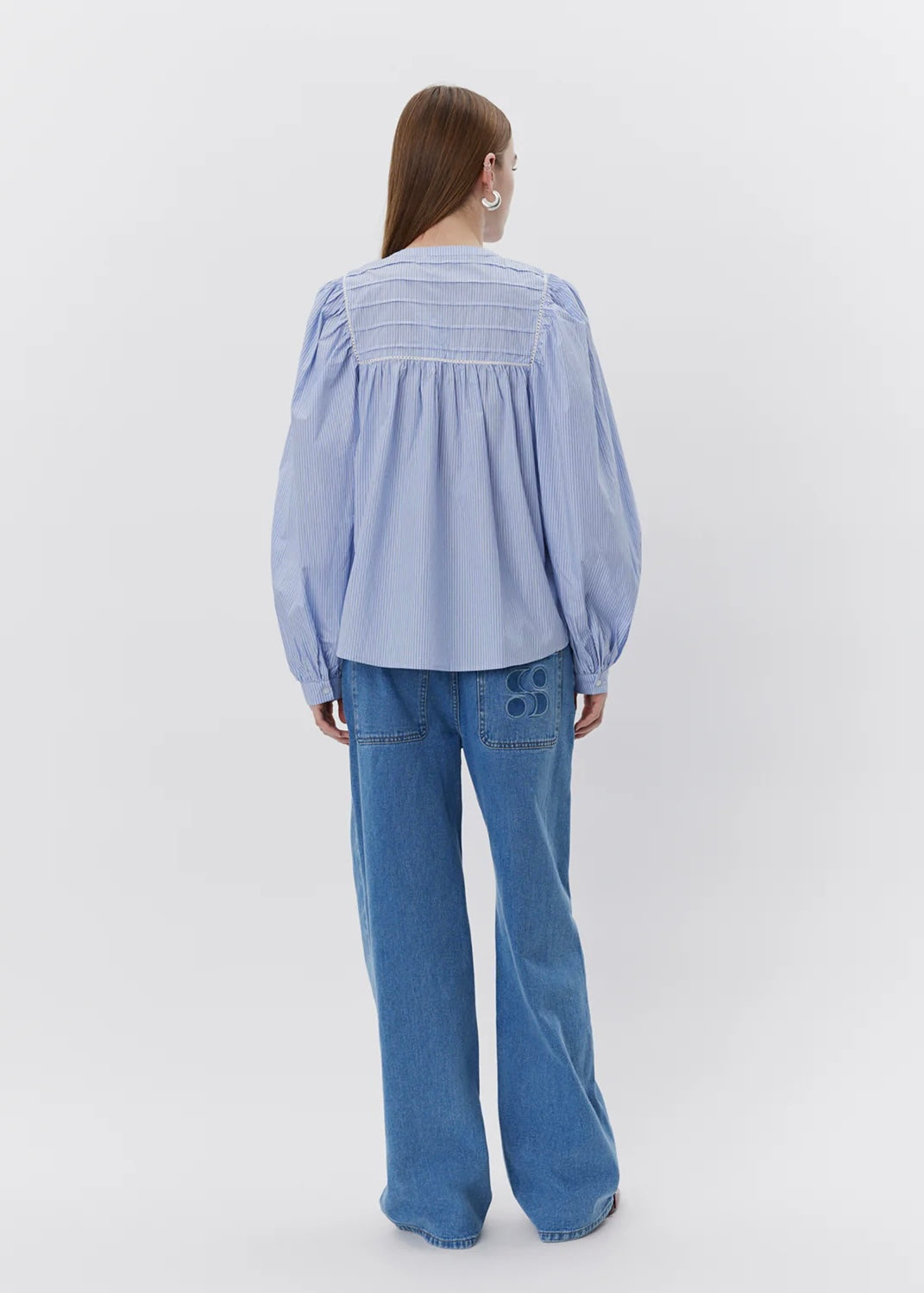 Sofie Schnoor S251130 Delilahsw shirt Blue striped
