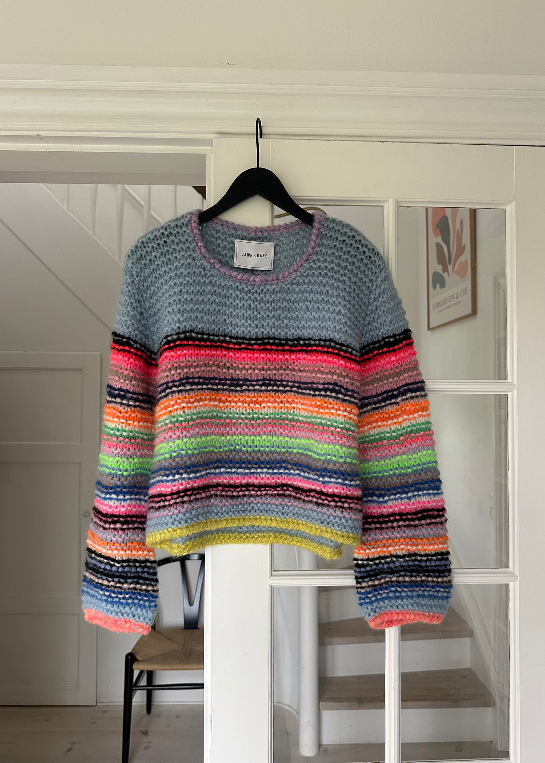 DawnXDare Sassie Pullover Ice Blue Multi