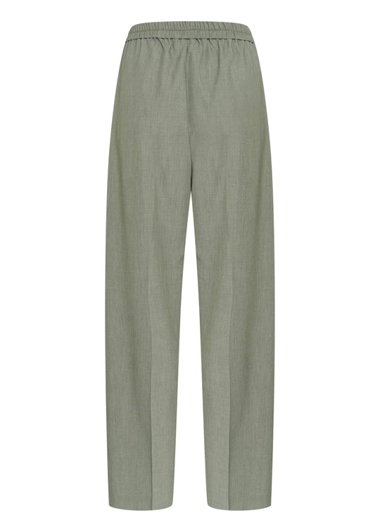 InWear NaxaIW Wide Pull-on Pant Agave Green