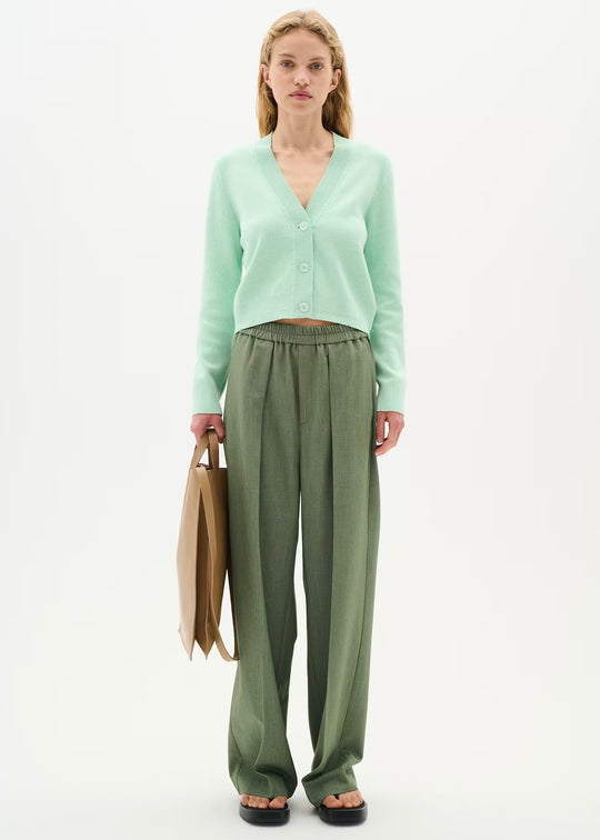 InWear NaxaIW Wide Pull-on Pant Agave Green