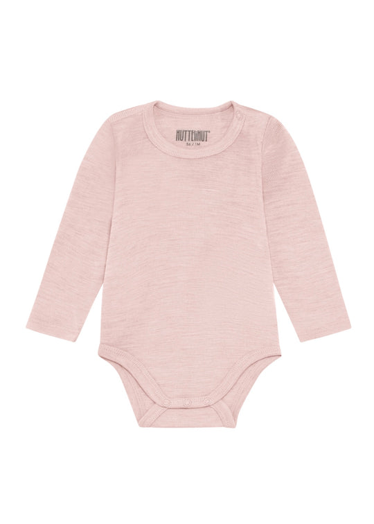 HUTTEliHUT Body LS Wool w. Silk Rose Smoke