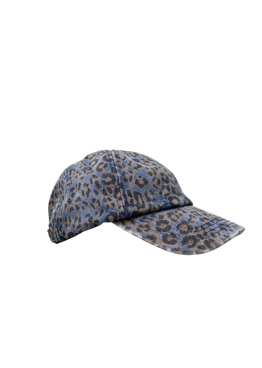 Minus MSMalli Cap Skyway Blue Leo Print