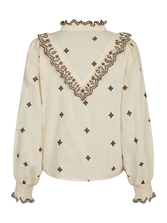 Neo Noir Degas Blouse Light Yellow/Brown
