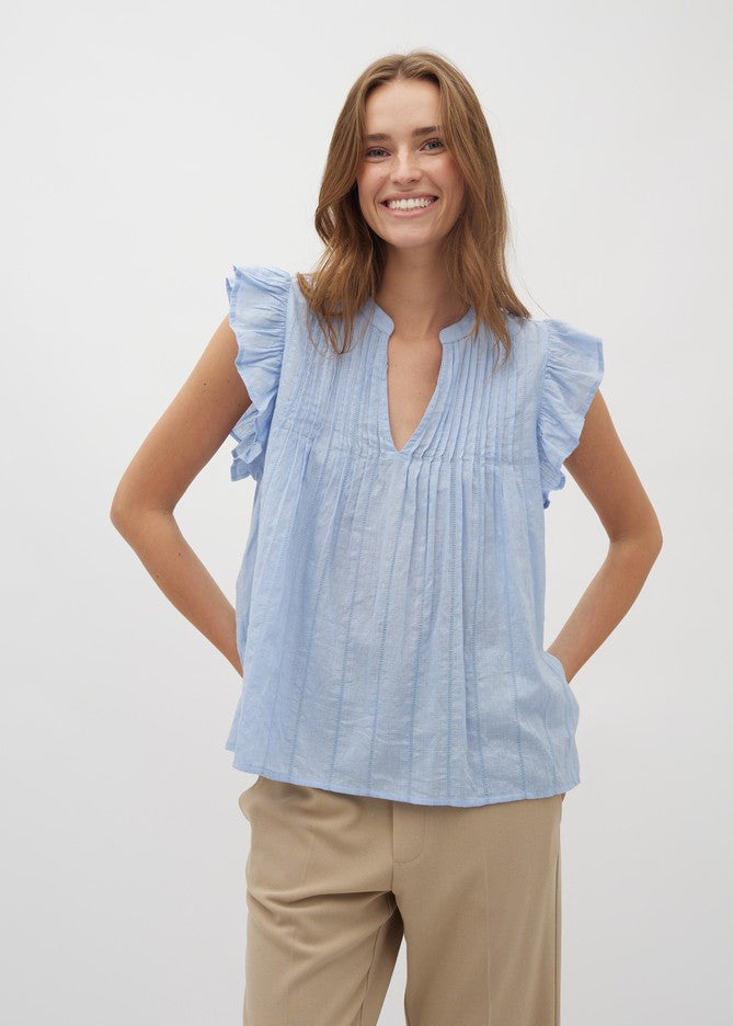 MbyM Gemala blouse D09 Chambray Blue