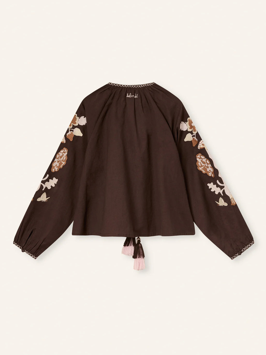 Helmstedt Gertrud Blouse Brown