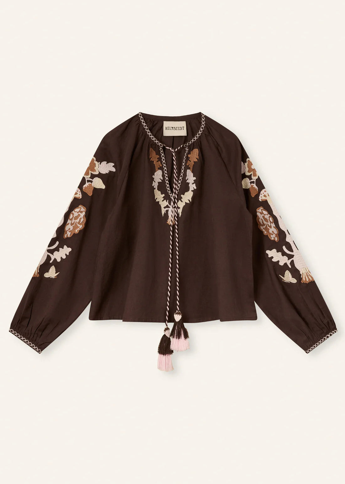Helmstedt Gertrud Blouse Brown