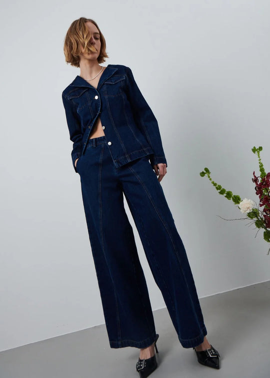 La Rouge Clara jacket Dark Denim