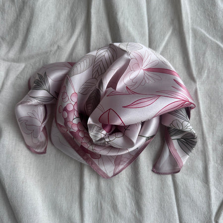 Plissé Copenhagen Merrit scarf Rose