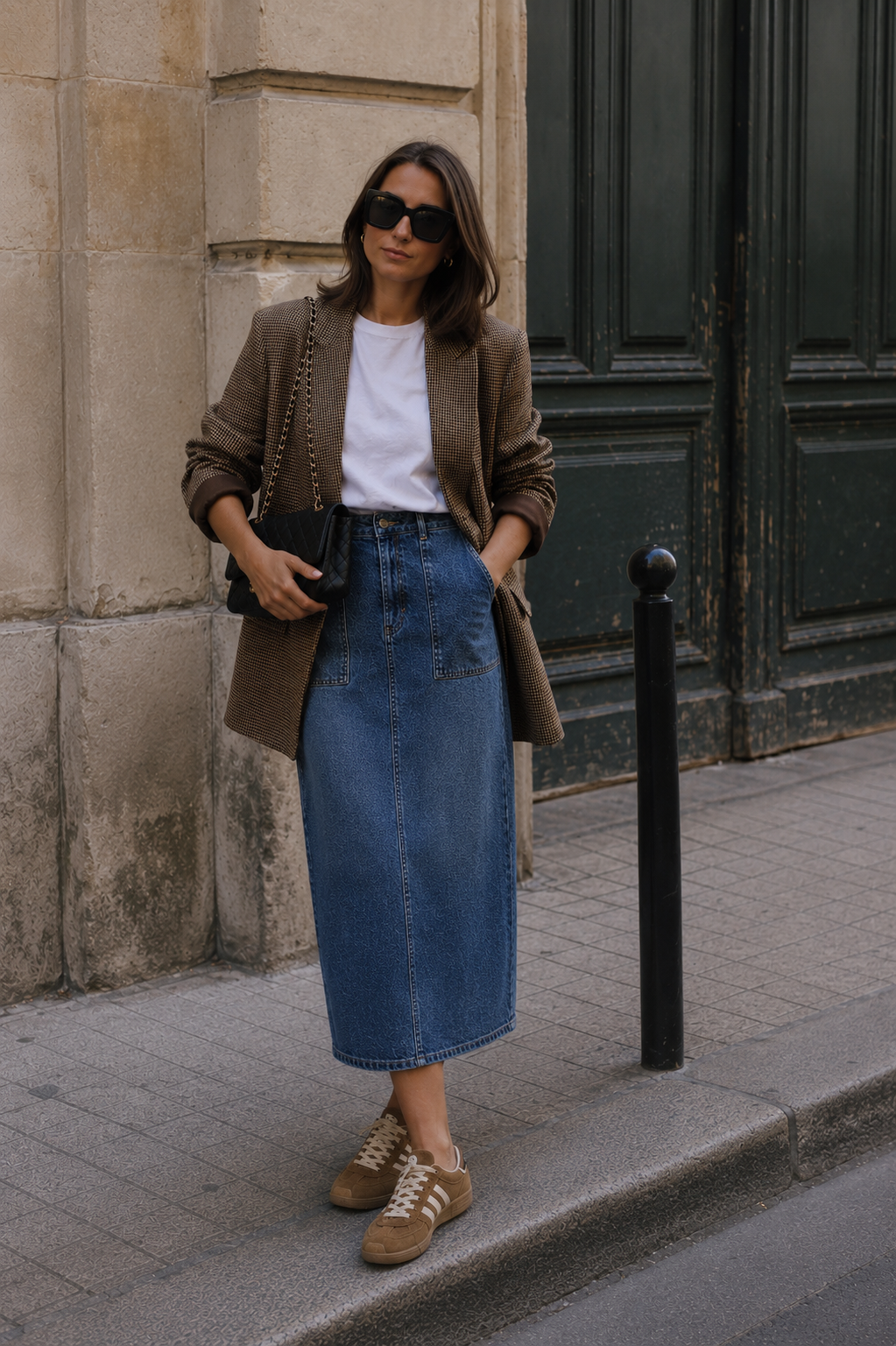Part Two AiyaPW SK Medium Dark Blue Denim