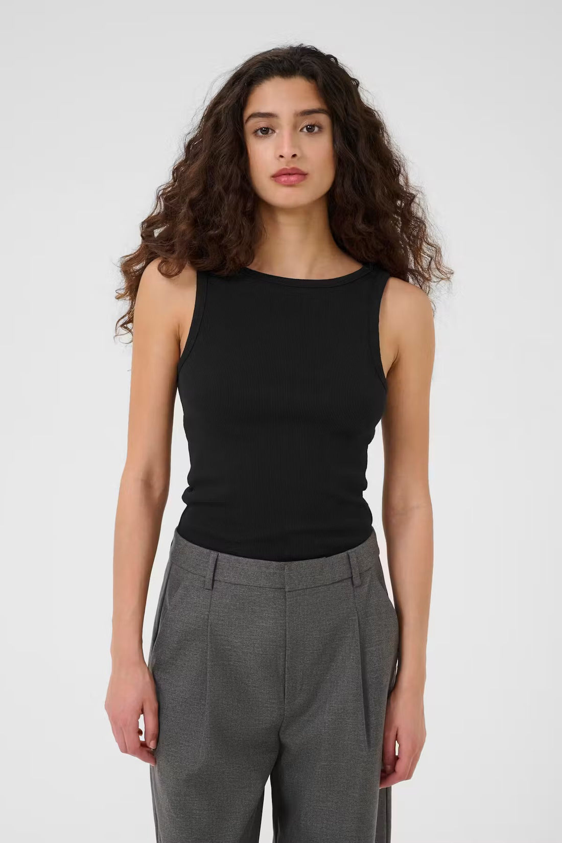 Gestuz DrewGZ sl reversible top Noos Jersey Sleeveless Black