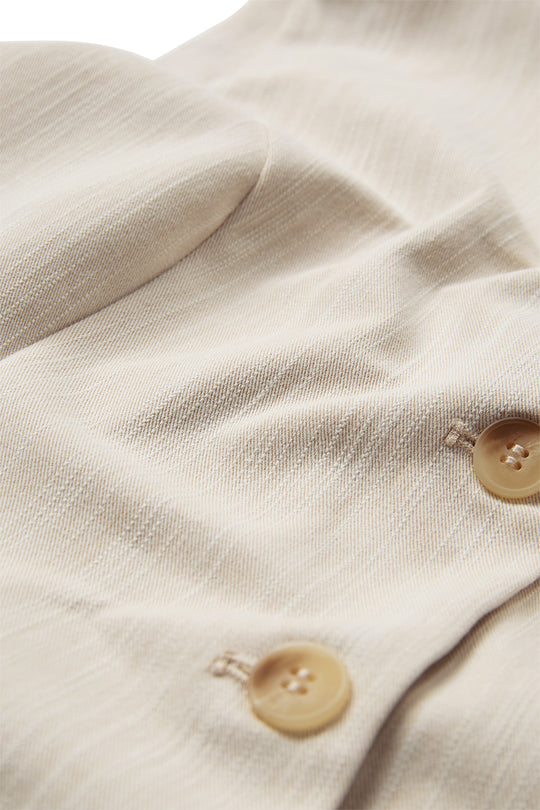 Pieszak PD-Aika Peplum Top Wash Solaris Sand Melange