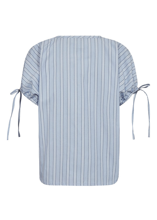 Pieszak PD-Madison SS Shirt Stripe Kentucky Blue