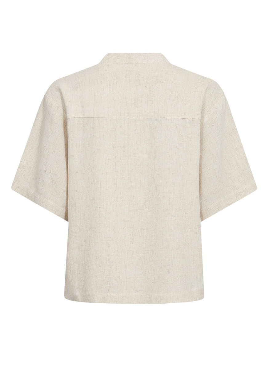 Pieszak Jeans PD-Miles Blouse Oyster White Melange