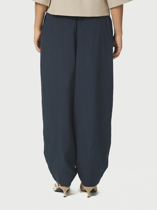Neo Noir Prina C Poplin Pants Navy