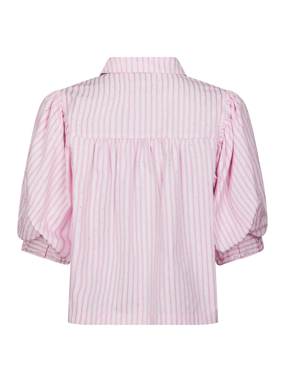 Neo Noir Etta Soft Stripe Stone Shirt Light Pink
