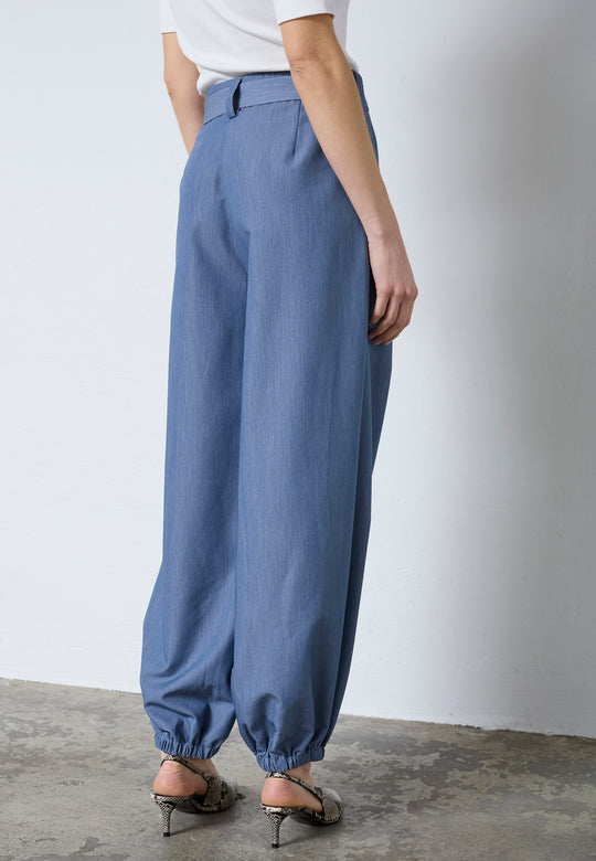 Co’Couture 41208 Ellycc Balloon Pant Dusty Blue