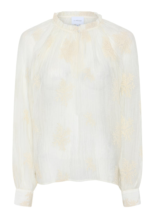 La Rouge Pretty Blouse Sand