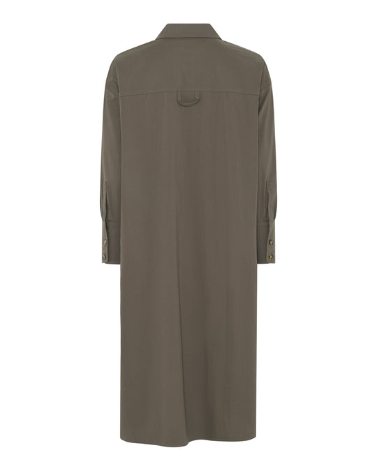 La Rouge Vilde Dress army green