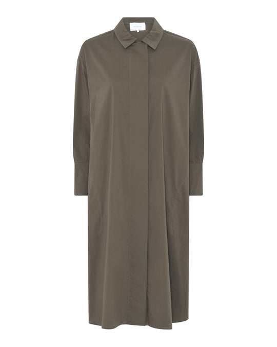 La Rouge Vilde Dress army green