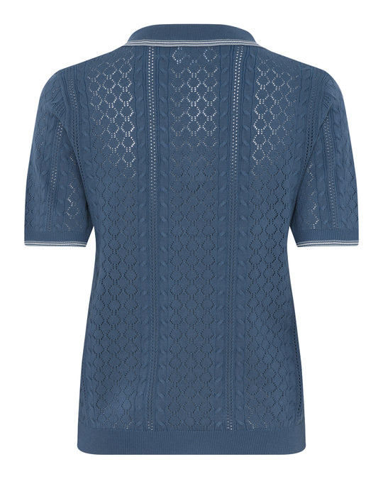 La Rouge Alma Polo Shirt blue