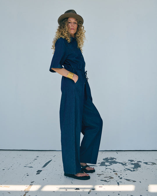 La Rouge Luna Cat Suit medium denim