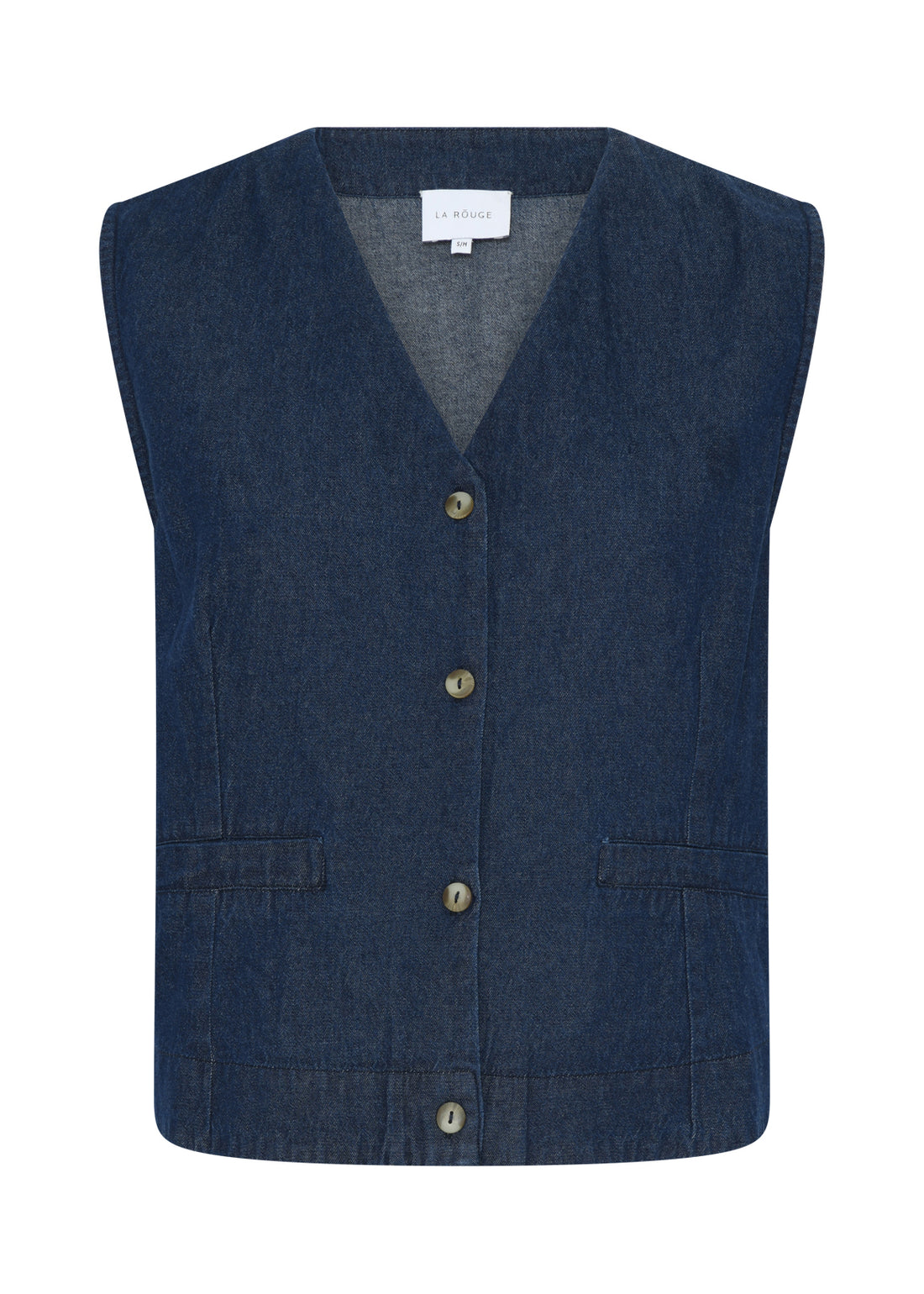 La Rouge Luna Waistcoat denim