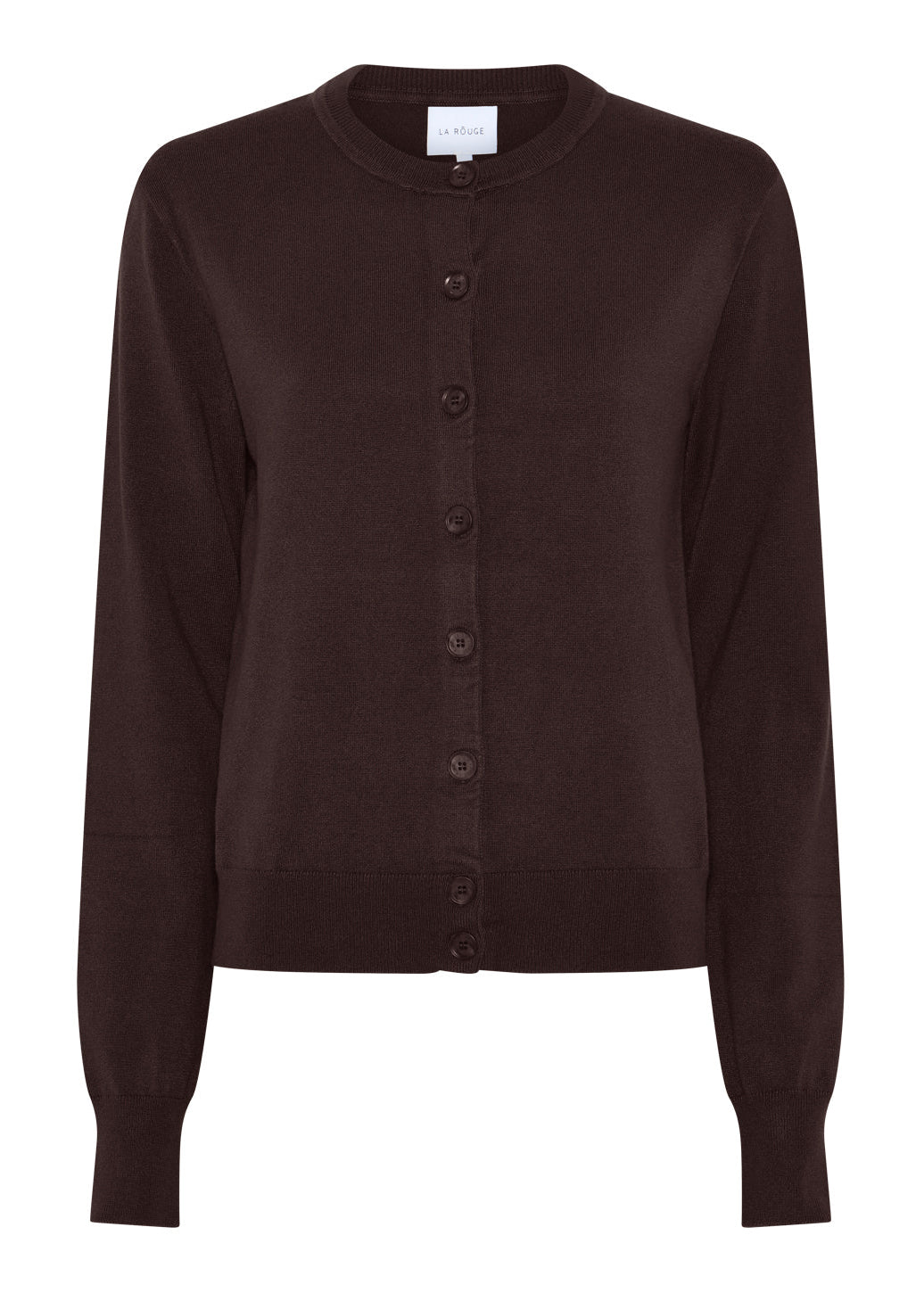 La Rouge Sailor Cardigan Dark Brown