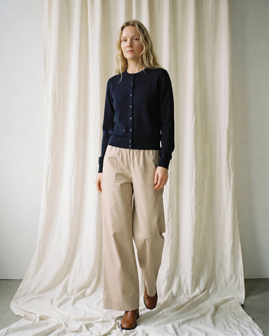 La Rouge Sailor Cardigan Navy