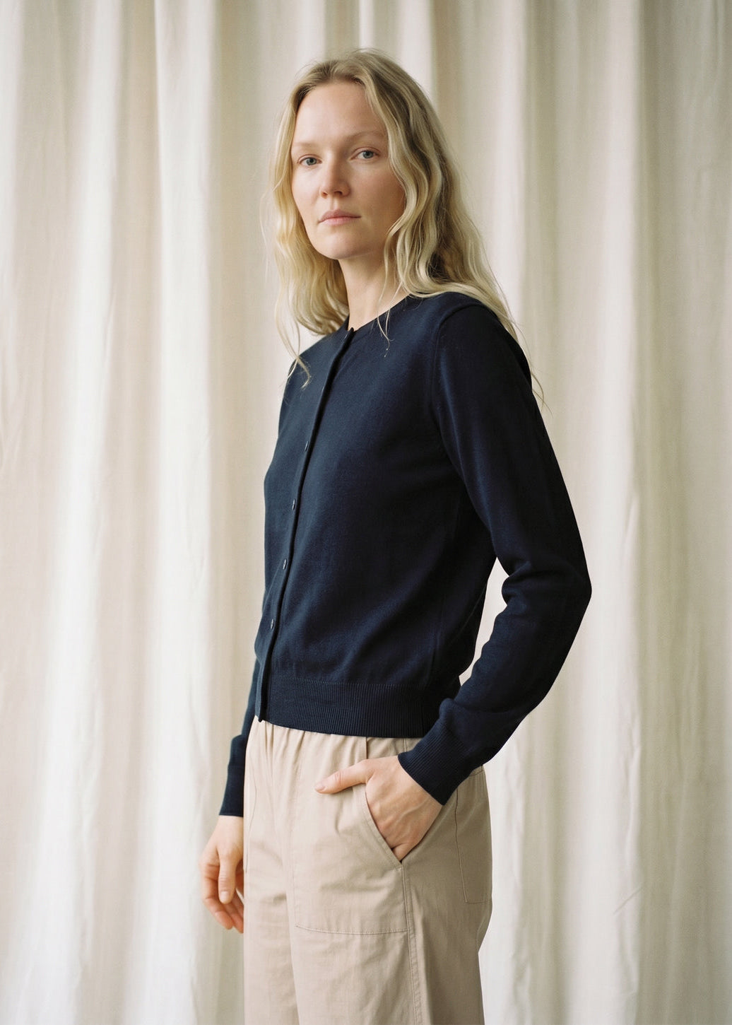 La Rouge Sailor Cardigan Navy