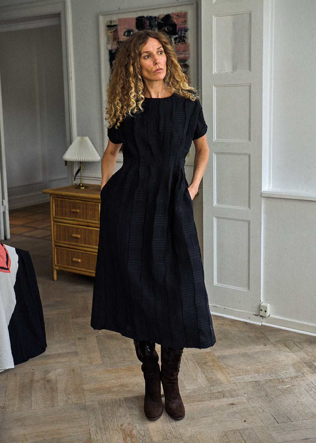 La Rouge Camilla Dress Black