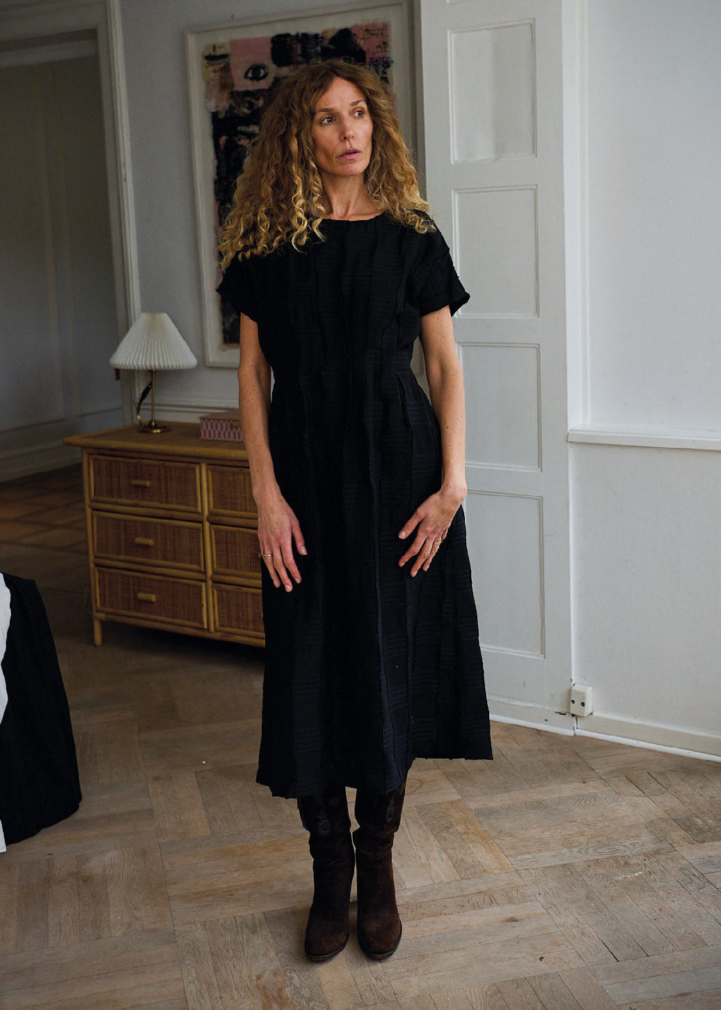 La Rouge Camilla Dress Black