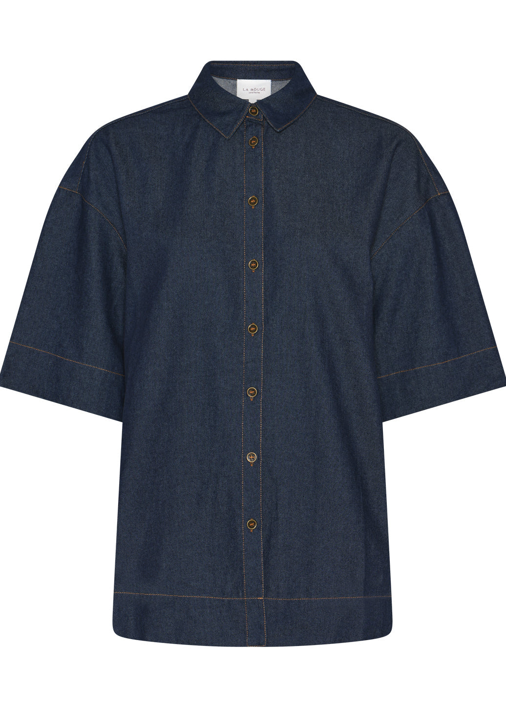La Rouge Charlotte Shirt Dark Denim