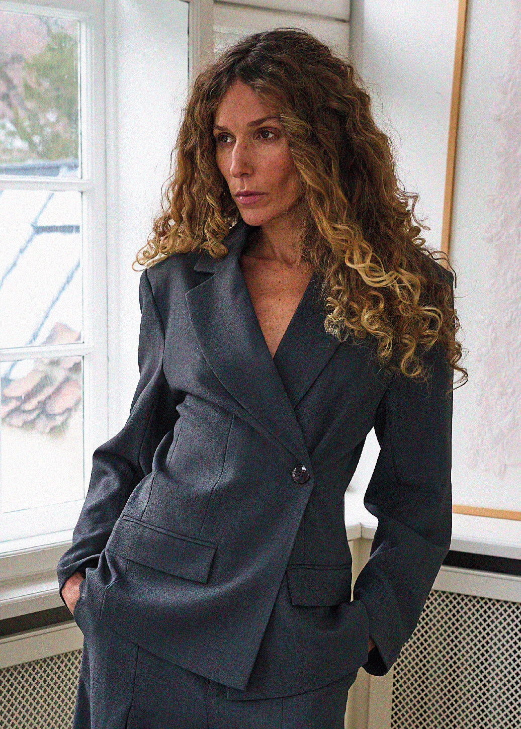 La Rouge Lilia Blazer Grey