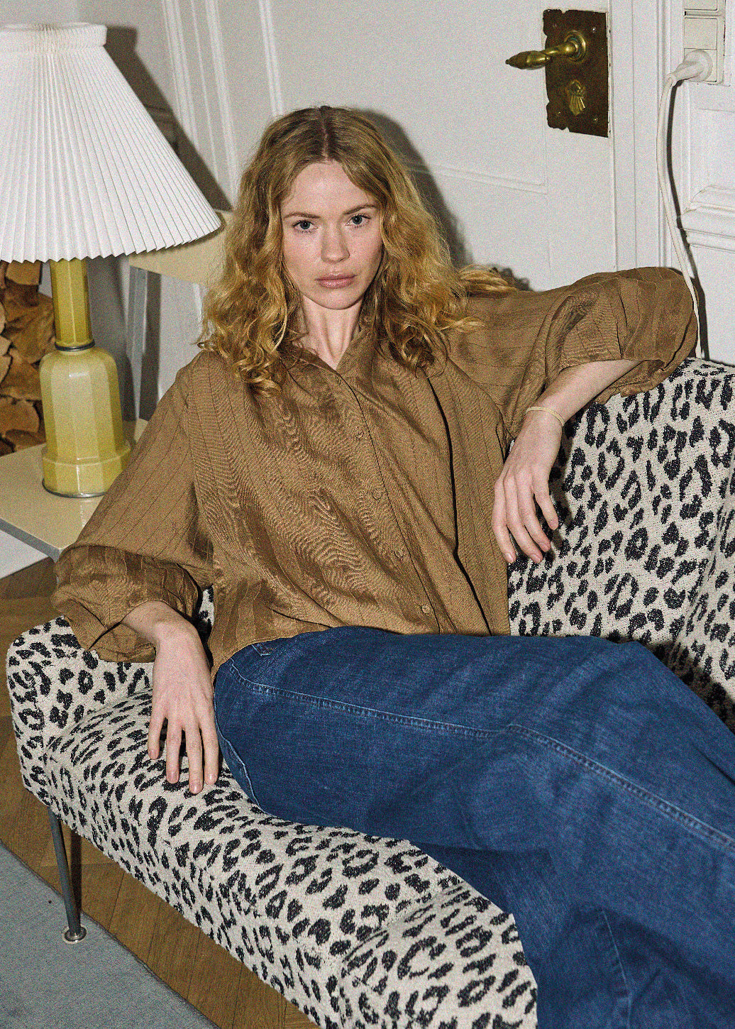 La Rouge Line Shirt Khaki