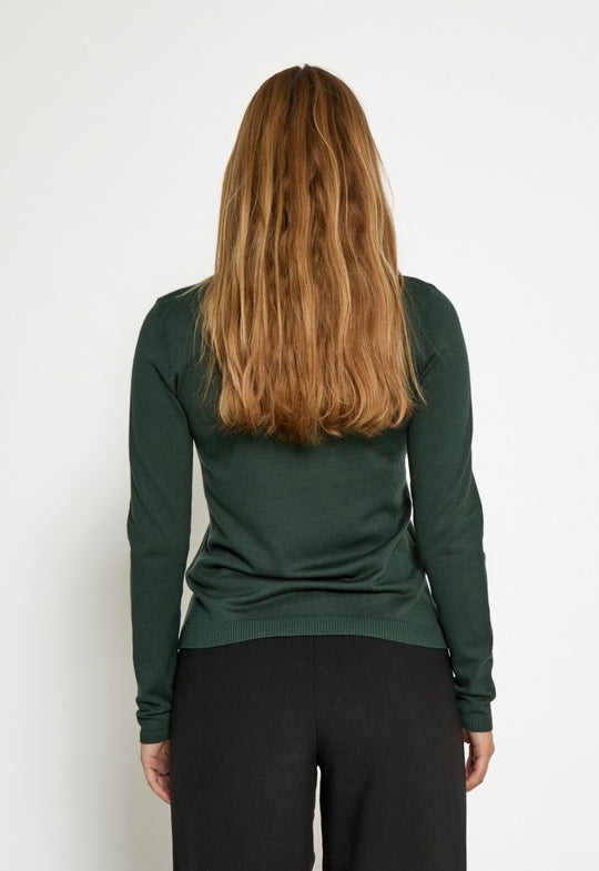 Minus MSLana Roll Knit Pullover 4112 Jungle Green